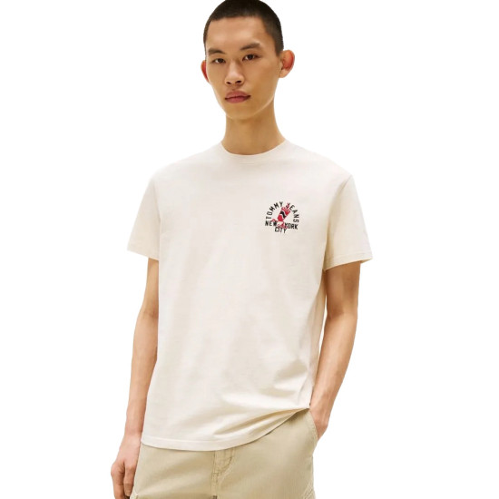 Tommy Hilfiger Ανδρική κοντομάνικη μπλούζα Regular Small Motif Tee